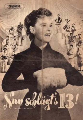 Nun schlägts 13! - Sowjetischer Film 51/57 Filmprogramm Progress