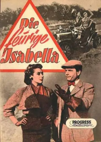 Die feurige Isabella (England) Filmprogramm Progress 56/55