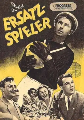 Der Ersatzspieler - Sowjetischer Film 45/55 Filmprogramm Progress