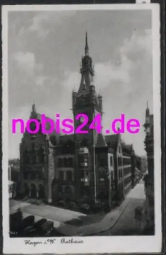 Hagen Westfalen Rathaus *ca.1935