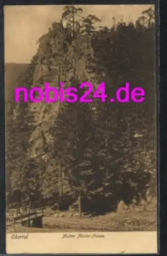 Goslar Okertal Mutter Maria Felsen o 5.7.1907