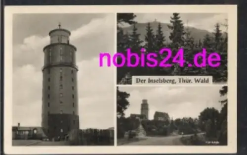 98599 Inselsberg Thüringen Gasthaus o 9.7.1957
