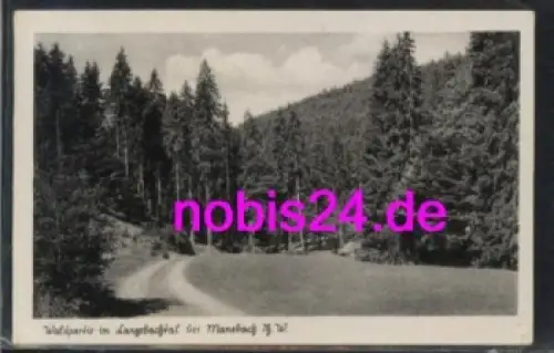 98693 Manebach Langebachtalweg o 18.6.1957