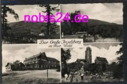 98589 Großer Inselsberg Berggasthof  o 16.8.1958