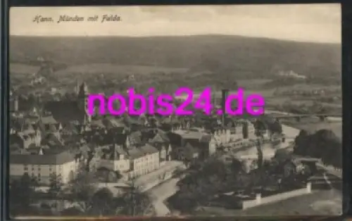 34346 Hann. Münden mit Fulda o 28.6.1916