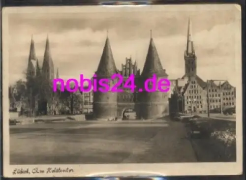 Lübeck Am Holstentor *ca.1950