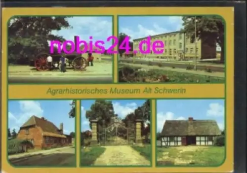 Schwerin Alt Schwerin Dampfpflug o 28.8.1989