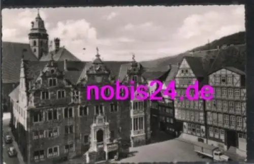 34346 Hann. Münden Rathaus Blasiikirche  *ca.1955