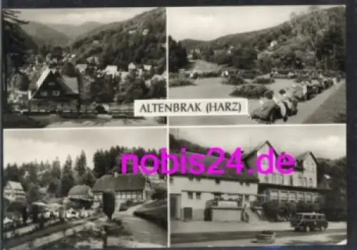 38889 Altenbrak Harz Gasthof Kurpark o 23.7.1978