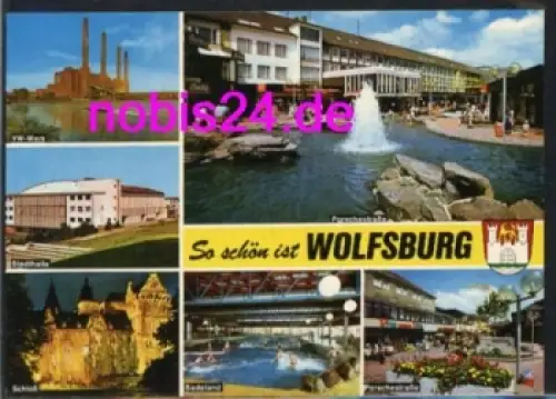 38440 Wolfsburg VW Werk Bad Porschestrasse o 17.3.1988