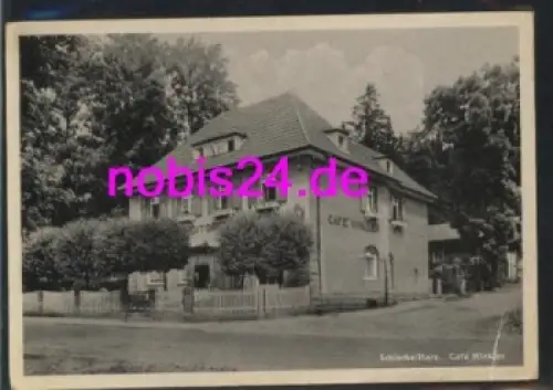 38879 Schierke Harz Cafe Winkler *ca.1950