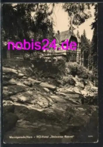 38855 Wernigerode Harz HO Hotel Renne *ca.1961