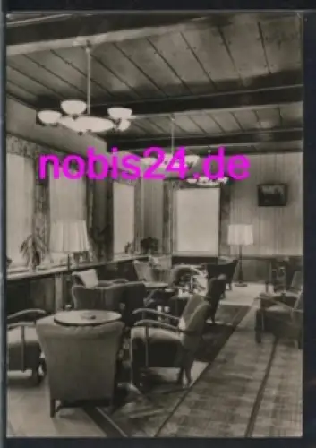 38871 Ilsenburg Harz Kurheim Klubraum o 4.4.1964