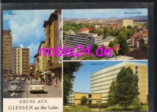Giessen Ingeneurschule Autos o 22.7.1976