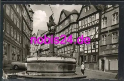 Marburg Marktbrunnen *ca.1950