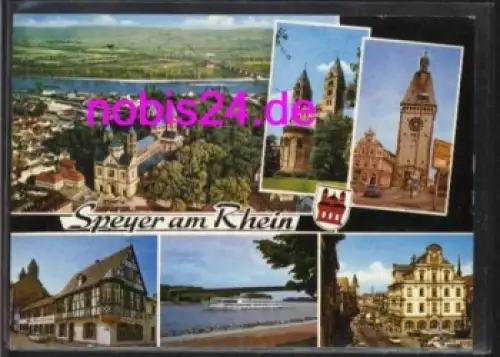 67346 Speyer Schloss Kirchen Schiff o 29.7.1986