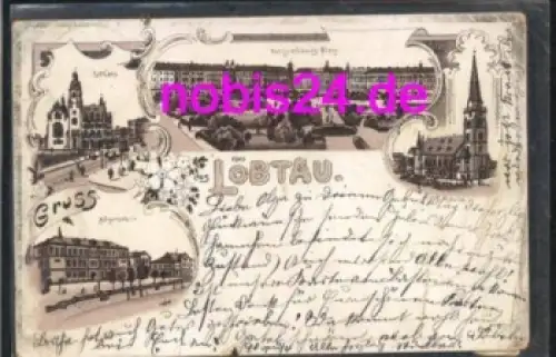 Löbtau Dresden Litho o 31.7.1899