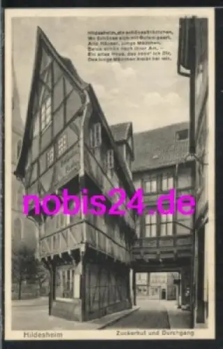 Hildesheim Zuckerhut Durchgang  *ca.1915