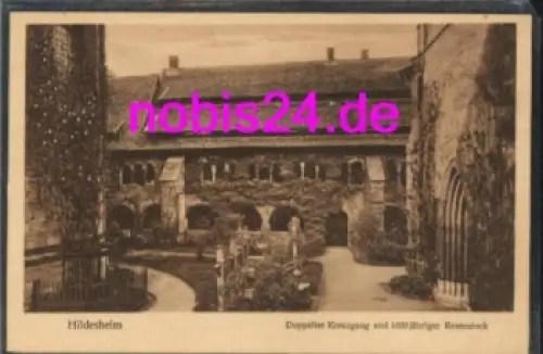 Hildesheim Doppelter Kreuzgang *ca.1920