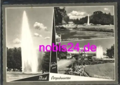 32545 Bad Oeynhausen Wandelhalle Park o 9.3.1964