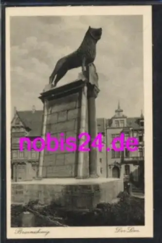 Braunschweig Denkmal Der Löwe  *ca.1910