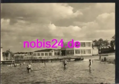 19406 Sternberg Freibad Konsumgaststätte *ca.1970