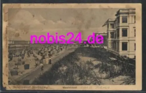 26548 Norderney Weststrand o ca.1930