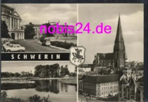 Schwerin Staatstheater Dom Schloss o 10.7.1970