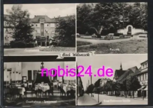 19336 Bad Wilsnack Goethehaus Kurpark *ca.1960