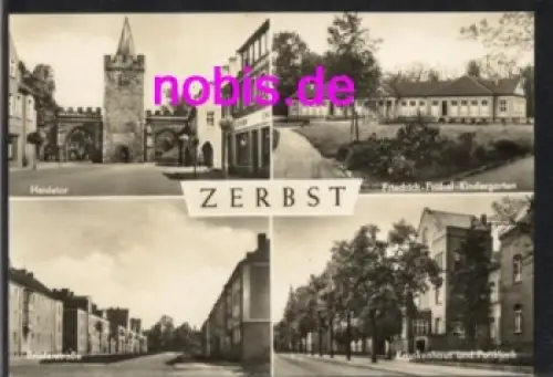 39261 Zerbst Krankenhaus Brüderstrasse o 6.6.1968