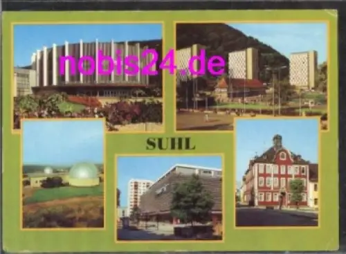 Suhl Museum Warenhaus Rathaus o 18.7.1982