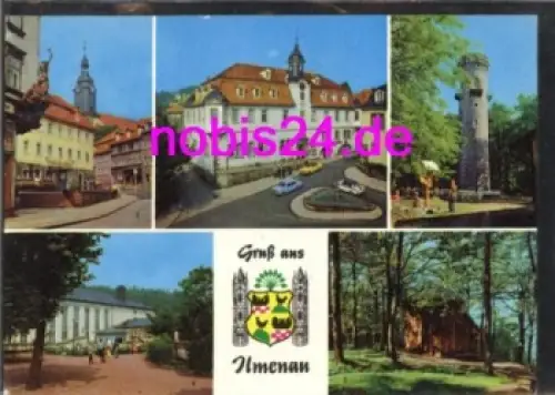 98693 Ilmenau Kickelhahnturm Festhalle o 27.7.1982