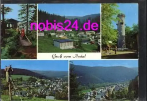 98693 Ilmtal Campingplatz Manebach o 1.6.1983