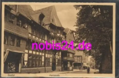 Goslar Harz Marktstrasse *ca.1920