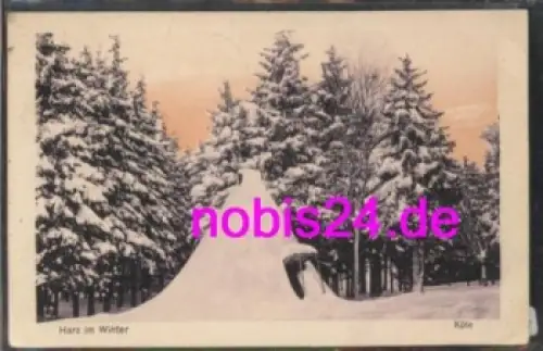 38879 Schierke Harz Winter Köte o 2.1.1916