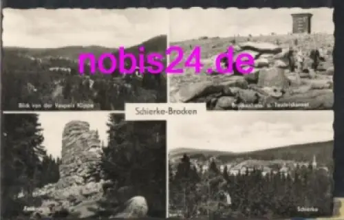 38879 Schierke Brocken *ca.1956