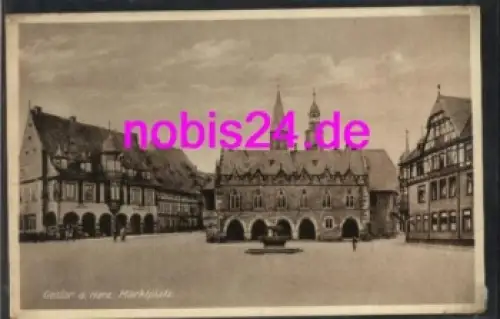 Goslar Harz Marktplatz  *ca.1930