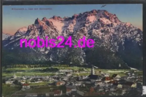 82481 Mittenwald Flugaufnahme o 25.8.1916