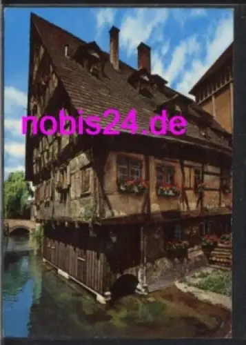 Ulm  Das alte Haus an der Blau o ca.1972