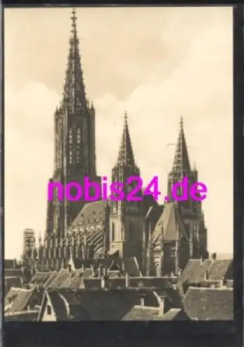Ulm Münster Gotische Kirche *ca.1959