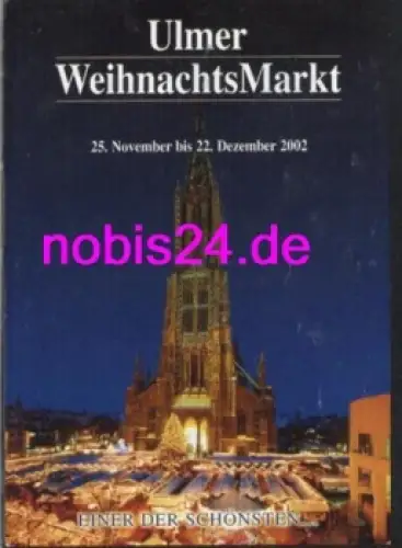 Ulm Weihnachtsmarkt *ca.2002