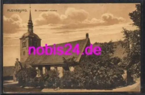Flensburg St. Johannes Kirche *ca.1915