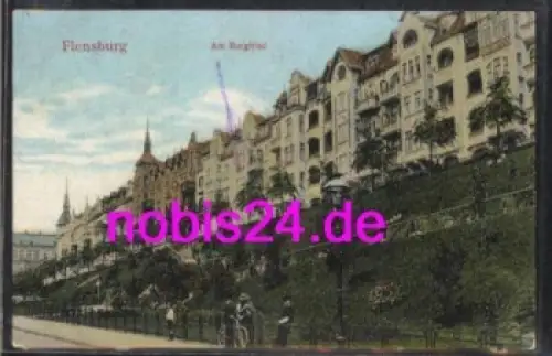 Flensburg Strasse am Burgfried o 18.6.1914