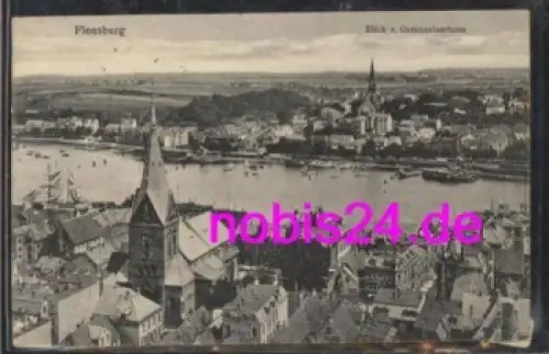 Flensburg vom Gymnasiumturm o 14.1.1921