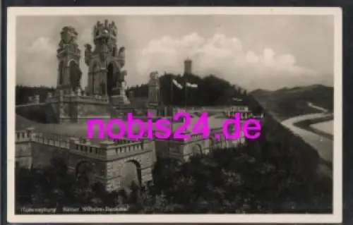 Hohensyburg Dortmund Kaiser Wilhelm Denkmal ca.1930