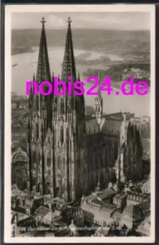 Köln Kölner Dom Luftbildaufnahme *ca.1930