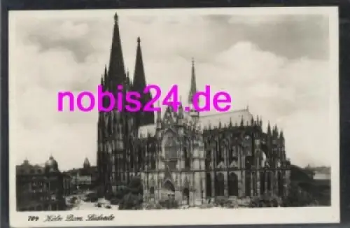 Köln Dom von der Südseite o 13.7.1933