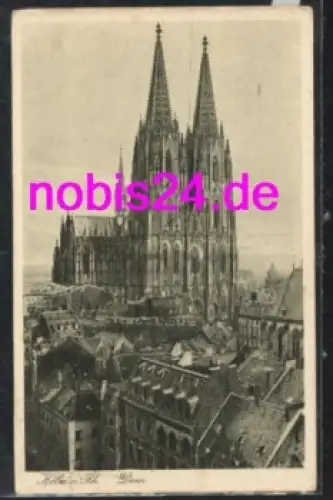 Köln Dom o 13.10.1925