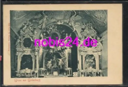 Bad Godesberg Bonn die Burgkapelle innen o 19.8.1901