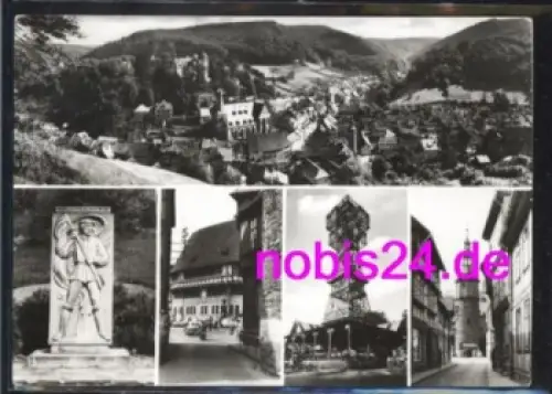 06547 Stolberg Harz Denkmal Josephskreuz o ca. 1976